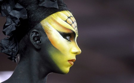 Bodypainting réptil