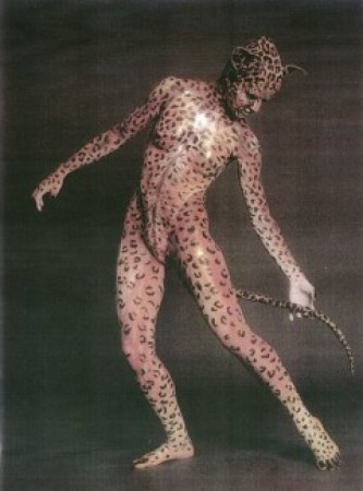 Bodypainting motivo animal