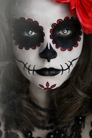 Bodypainting halloween